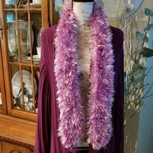 HANDMADE  Acrylic Scarf 60" long